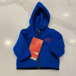 NWT - North Face Fleece Zip Up 3months size